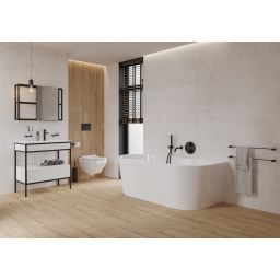 Cersanit Crea wanna wolnostojąca 150x80 cm owalna biała S931-033