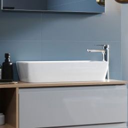 Cersanit City umywalka 51x36 cm nablatowa biała K35-048