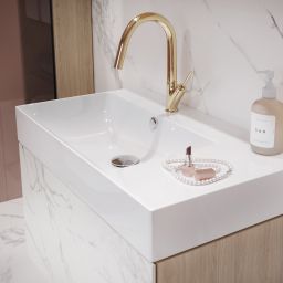 Cersanit Inverto umywalka 80x45 cm prawa nablatowa biała K671-006