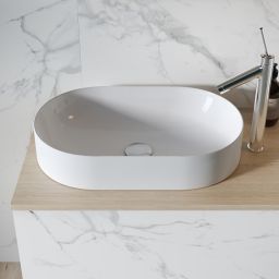 Cersanit Inverto umywalka 60x35 cm nablatowa EcoBox biała K671-009-ECO