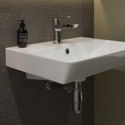 Cersanit Mille umywalka 56x40,5 cm prostokątna ścienna biała K675-001