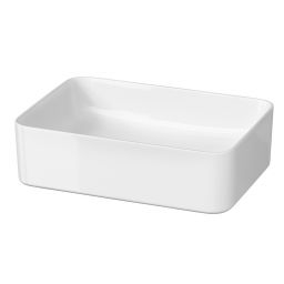 Cersanit Crea umywalka 49,5x34,5 cm prostokątna nablatowa biała K114-001-BOX
