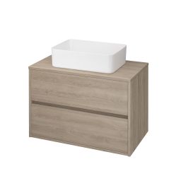 Cersanit Crea umywalka 49,5x34,5 cm prostokątna nablatowa biała K114-001-BOX