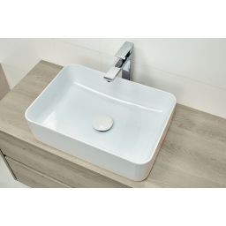 Cersanit Crea umywalka 49,5x34,5 cm prostokątna nablatowa biała K114-001-BOX