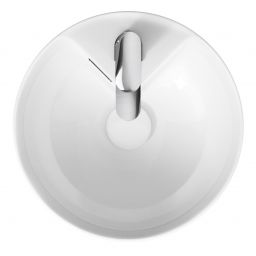 Cersanit Crea umywalka 37,5x37,5 cm wpuszczana okrągła biała K114-002