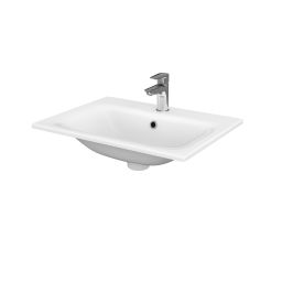Cersanit Moduo umywalka 60x45 cm prostokątna wpuszczana biały połysk K116-043