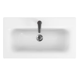 Cersanit Moduo umywalka 80x45 cm wpuszczana prostokątna biała K116-044