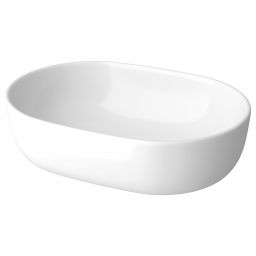 Cersanit Moduo umywalka 50x35,5 cm owalna nablatowa biała K116-049