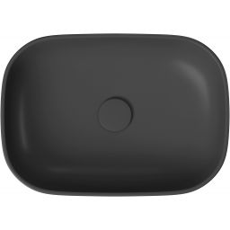 Cersanit Moduo umywalka 50x36 cm nablatowa prostokątna antracyt K116-108