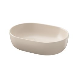 Cersanit Moduo umywalka 50x35,5 cm owalna nablatowa beżowa K116-132