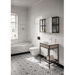 Cersanit Zen umywalka 60,4x45,5 cm prostokątna wpuszczana biała K117-002