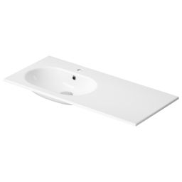 Cersanit Zen umywalka 100,5x45,5 cm prostokątna wpuszczana biała K117-005