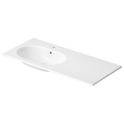 Cersanit Zen umywalka 100,5x45,5 cm prostokątna wpuszczana biała K117-005