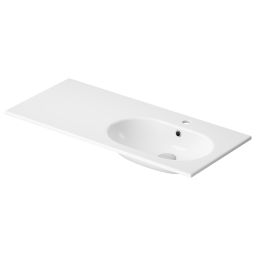 Cersanit Zen umywalka 100,5x45,5 cm prostokątna wpuszczana biała K117-006