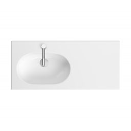 Cersanit Zen umywalka 100,5x45,5 cm prostokątna wpuszczana biała K117-006