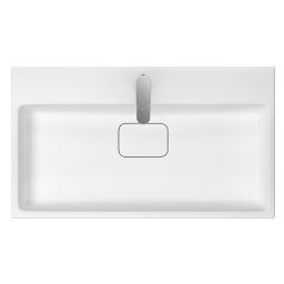 Cersanit Virgo umywalka 81x46,5 cm prostokątna meblowa biała K118-002