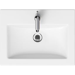 Cersanit Como umywalka 60x45 cm meblowa prostokątna biała EcoBox K32-003-ECO