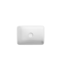 Cersanit Crea umywalka 50x34 cm nablatowa prostokątna biała EcoBox K114-001-ECO