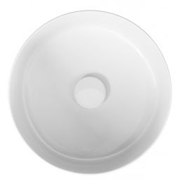 Cersanit Crea umywalka 38 cm nablatowa okrągła biała EcoBox K114-020-ECO