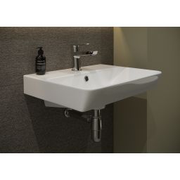 Cersanit Mille umywalka 56x40,5 cm prostokątna ścienna biała K675-001