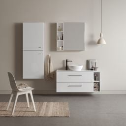 Cersanit Larga umywalka 50,5x38,5 cm nablatowa owalna brązowy mat K677-052