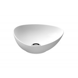 Mito Savio umywalka 40x40 cm nablatowa biała K711-002