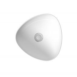 Mito Savio umywalka 40x40 cm nablatowa biała K711-002