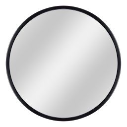 Dubiel Vitrum Ring lustro 60 cm okrągłe czarne