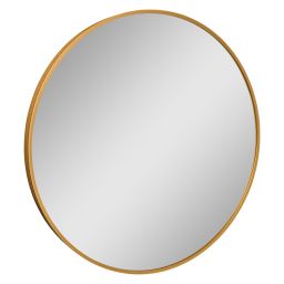 Dubiel Vitrum Nico lustro 60 cm okrągłe rama złota