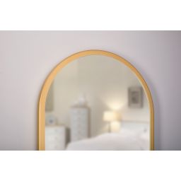 Dubiel Vitrum Evo lustro 50x100 cm owalne złote