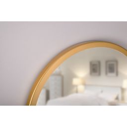 Dubiel Vitrum Evo lustro 50x100 cm owalne złote