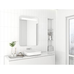 Dubiel Vitrum Uno lustro 70x50 cm prostokątne z oświetleniem LED
