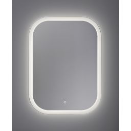 Dubiel Vitrum Indigo lustro 60x80 cm prostokątne z oświetleniem LED