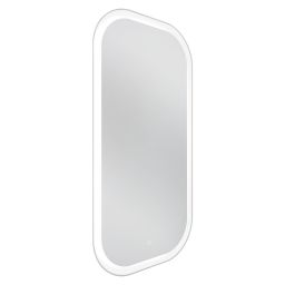 Dubiel Vitrum Indigo lustro 50x100 cm prostokątne z oświetleniem LED