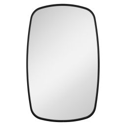 Dubiel Vitrum Havana lustro 50x80 cm prostokątne czarny