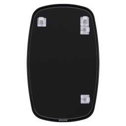 Dubiel Vitrum Havana lustro 50x80 cm prostokątne czarny