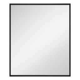 Dubiel Vitrum One lustro 50x60 cm prostokątne czarny