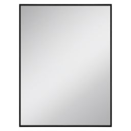 Dubiel Vitrum One lustro 60x80 cm prostokątne czarny
