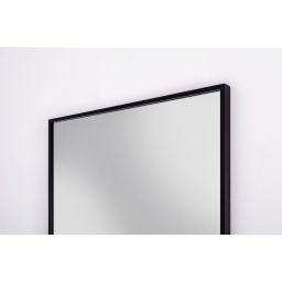 Dubiel Vitrum One lustro 50x100 cm prostokątne czarny