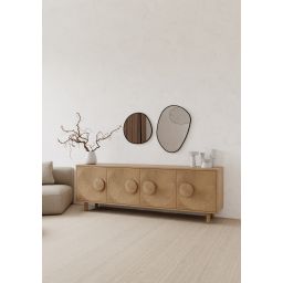 Dubiel Vitrum Fly lustro 55x72 cm czarny