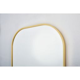 Dubiel Vitrum Luis Gold lustro 40x60 cm owalne złoty