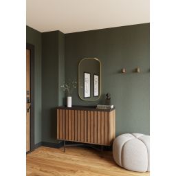 Dubiel Vitrum Luis Gold lustro 50x90 cm owalne złoty