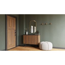 Dubiel Vitrum Luis Gold lustro 50x90 cm owalne złoty