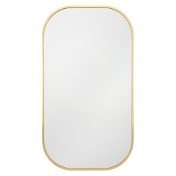 Dubiel Vitrum Luis Gold lustro 50x90 cm owalne złoty