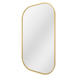 Dubiel Vitrum Luis Gold lustro 50x90 cm owalne złoty