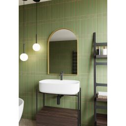 Dubiel Vitrum Gala Gold lustro 45x80 cm złoty