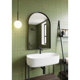 Dubiel Vitrum Gala Black lustro 60x90 cm czarny