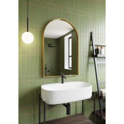 Dubiel Vitrum Gala Gold lustro 60x90 cm złoty