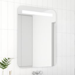Dubiel Vitrum Uno lustro 70x50 cm prostokątne z oświetleniem LED