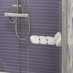 Deante Vital siedzisko dla niepełnosprawnych przyścienne składane białe NIV651A